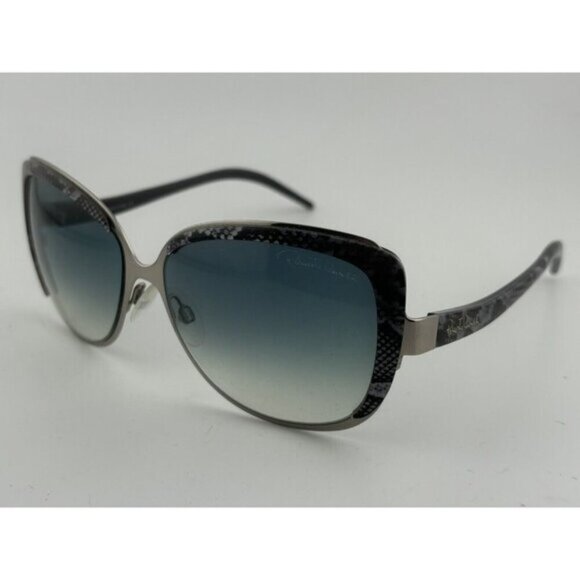 ROBERTO CAVALLI - Rosmarino 654S 05B 59-15-130 Y2K 2000s Snake Skin Sunglasses - Picture 1 of 9